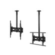 B-Tech Universal Flat Screen Ceiling Mount with Tilt (VESA 400) - 1m 50mm Pole B-Tech Universal Flat Screen Ceiling Mount with Tilt (VESA 400) - 1m 50mm Pole