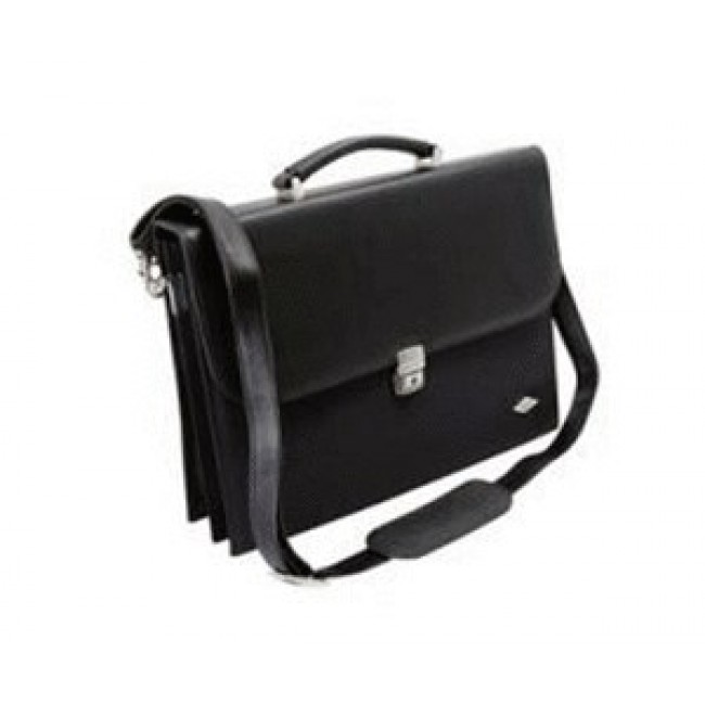 Wedo Ladies Flap-Over Briefcase Ladies case Black