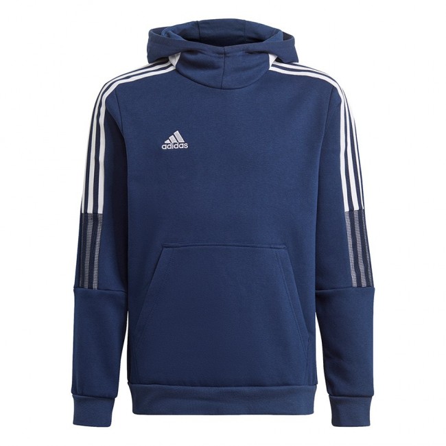 adidas Tiro 21 Sweat Hoody navy blue GK9680 116cm