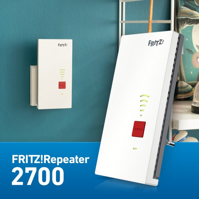 Repeater 2700 Network repeater 6400 Mbit/s White