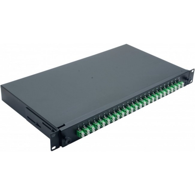 Helos 375555 rack cabinet 1U Black