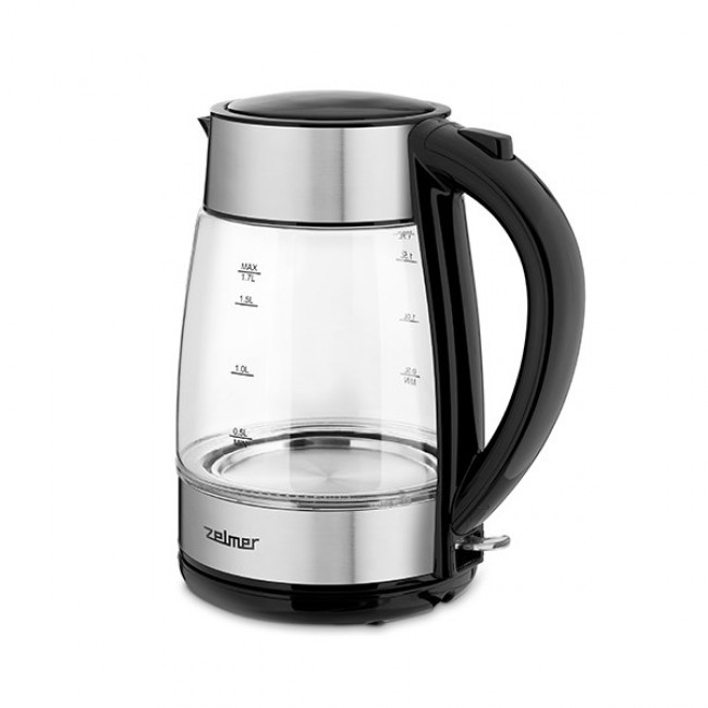 Zelmer ZCK8011 electric kettle 1.7 L 2200 W Black, Stainless steel Zelmer ZCK8011 electric kettle 1.7 L 2200 W Black, Stainless steel