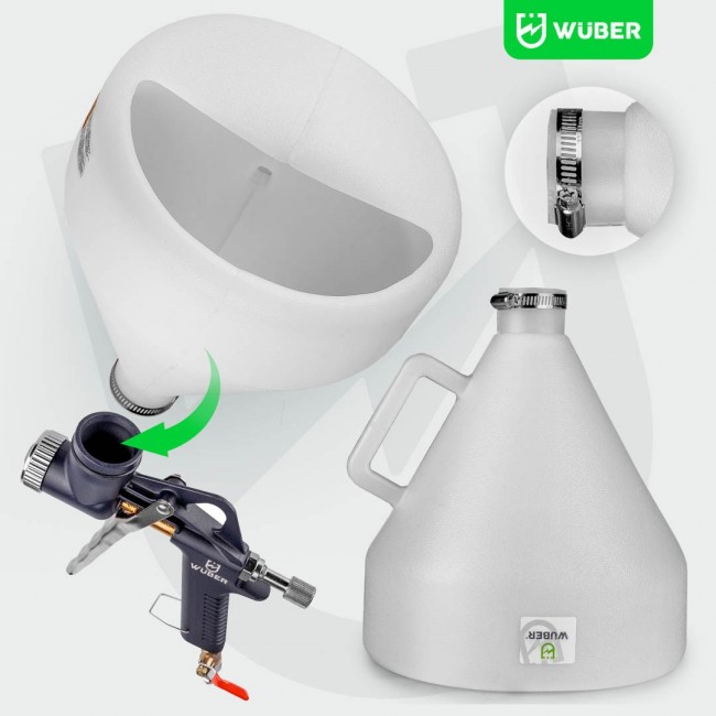 Pneumatic plastering gun 5 L WUBER