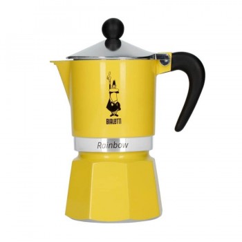 Bialetti Rainbow 3TZ yellow cafe 140 ml