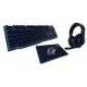 Rebeltec SHERMAN keyboard, mouse, pad, headphones for gamers combo