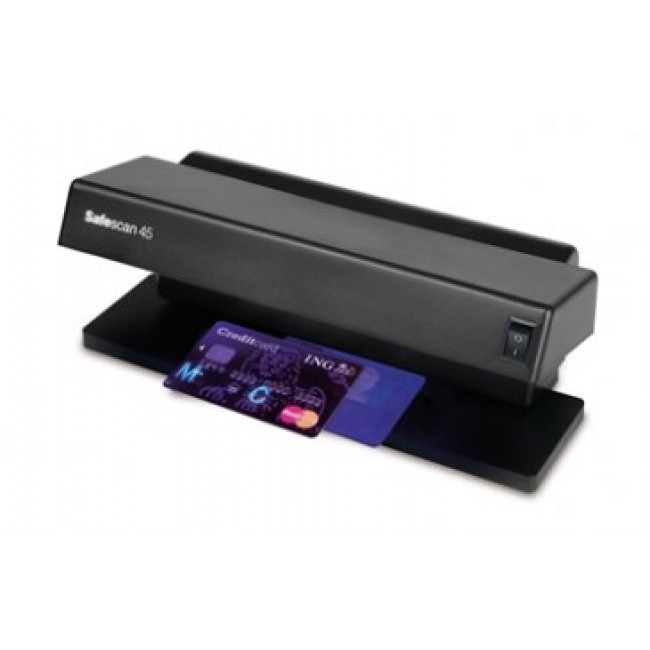 Safescan SAF45 counterfeit bill detector Black Safescan SAF45 counterfeit bill detector Black