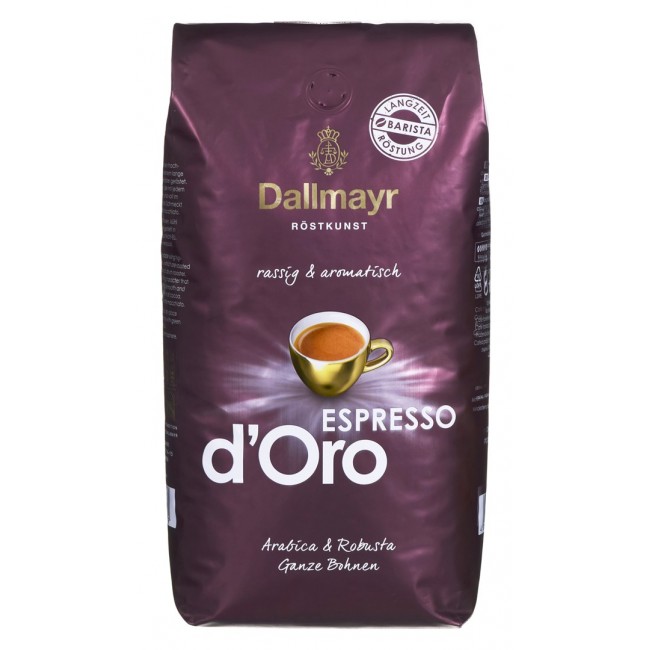 Coffee beans Dallmayr Espresso d'Oro 1 kg Coffee beans Dallmayr Espresso d'Oro 1 kg