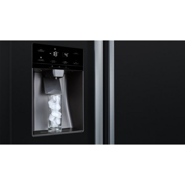 Bosch Serie 6 KAD93ABEP side-by-side refrigerator Freestanding 562 L E Black Bosch Serie 6 KAD93ABEP side-by-side refrigerator Freestanding 562 L E Black