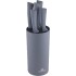 GERLACH. SET OF KNIVES IN A BLOCK OF 5 pcs. SMART GREY