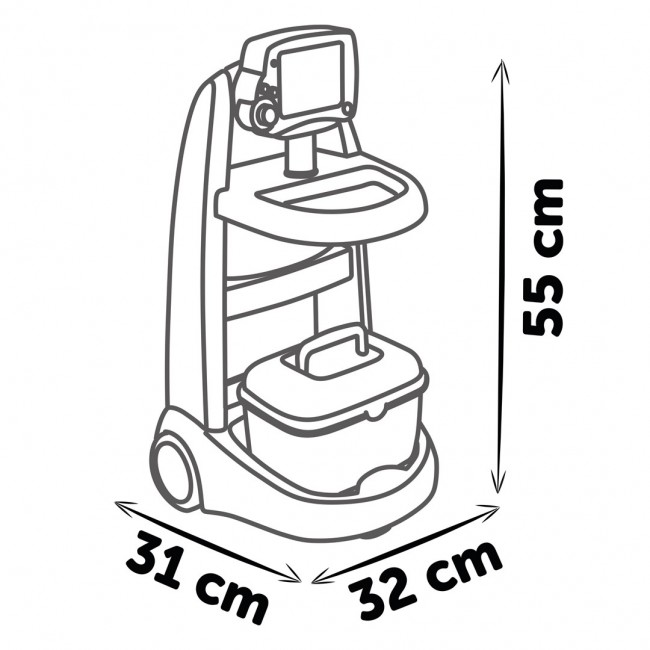 Electronic Medical Cart Sound SMOBY