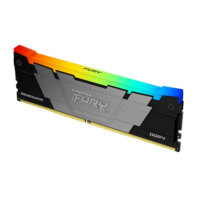 Kingston Technology FURY 32GB 3600MT/s DDR4 CL16 DIMM (Kit of 2) 1Gx8 Renegade RGB Kingston Technology FURY 32GB 3600MT/s DDR4 CL16 DIMM (Kit of 2) 1Gx8 Renegade RGB