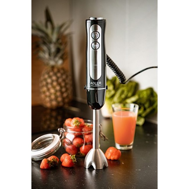 ADLER AD 4625B Hand blender Stainless steel 1500 W Black ADLER AD 4625B Hand blender Stainless steel 1500 W Black