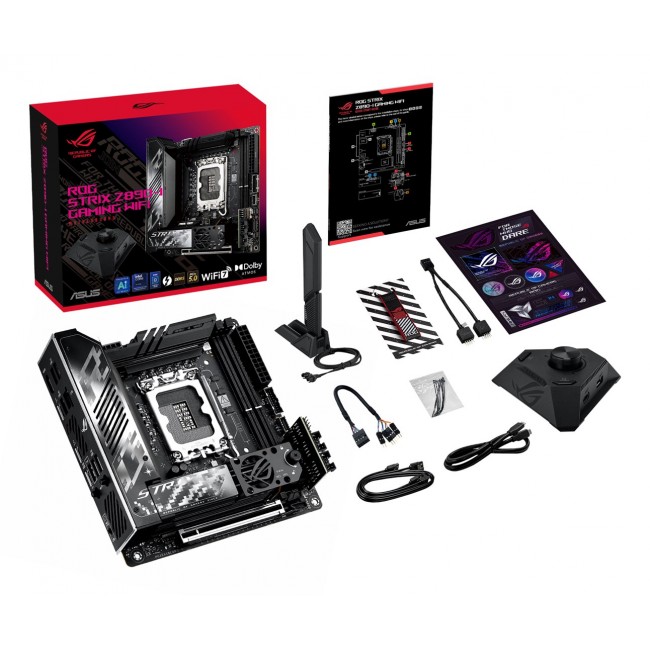 ASUS ROG STRIX Z890-I GAMING WIFI Intel Z890 LGA 1851 (Socket V1) mini ITX ASUS ROG STRIX Z890-I GAMING WIFI Intel Z890 LGA 1851 (Socket V1) mini ITX