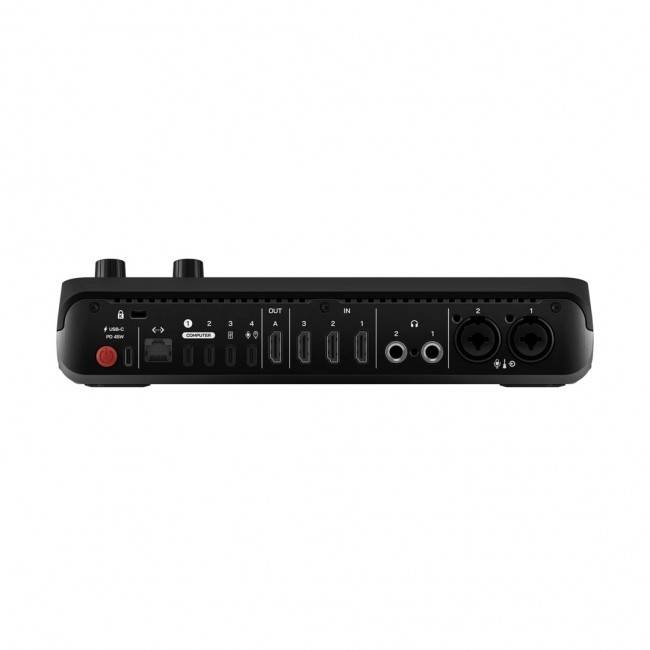 R DECaster Video S - video and audio production console, black