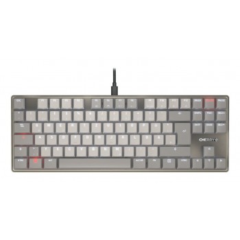 CHERRY KC 500 MX LP TKL keyboard Home/Office USB QWERTZ German Grey
