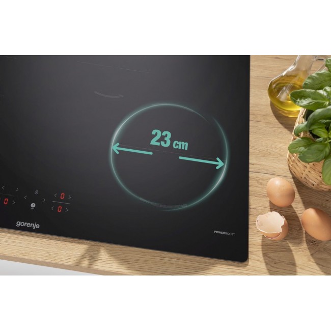 Gorenje GI8421BSC Built-in 80 cm Induction cooktop 4 zone(s) Black