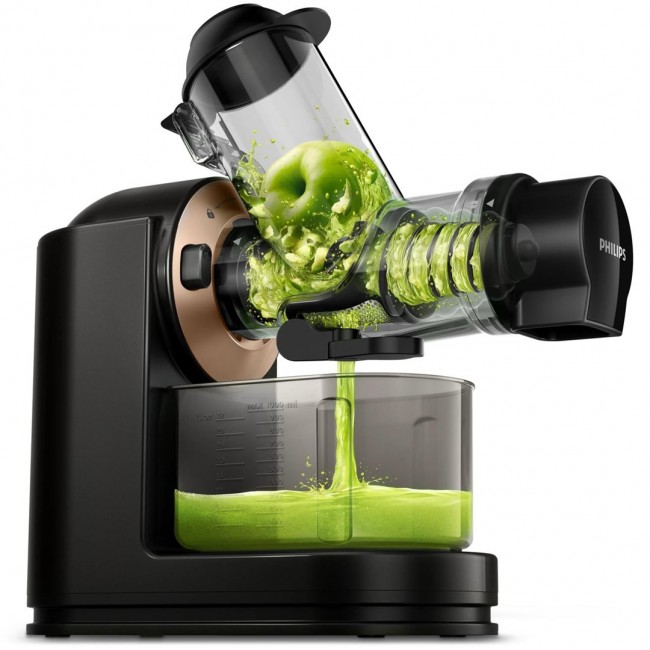 Philips Viva Collection HR1888/70 juice maker 150 W Black, Transparent