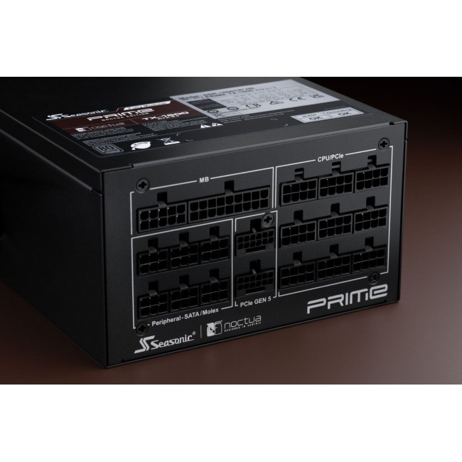 Seasonic Prime TX-1600 Noctua Edition power supply unit 1600 W 24-pin ATX ATX Black