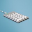R-Go Tools Numeric keypad R-Go Numpad Break, ergonomic numeric keypad with break software, wired, white R-Go Tools Numeric keypad R-Go Numpad Break, ergonomic numeric keypad with break software, wired, white