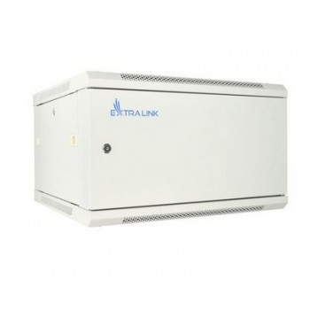 Extralink Rackmount cabinet 6U 600x600 ASP Gray wall mounted, metal door