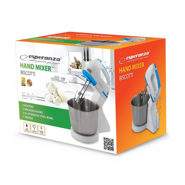 Esperanza EKM019WB Mixer with bowl Esperanza EKM019WB Mixer with bowl