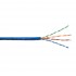Kabel Emiter Net UTP (U/UTP) kat.5e, linka, 4x2x24AWG, PCW, niebieski