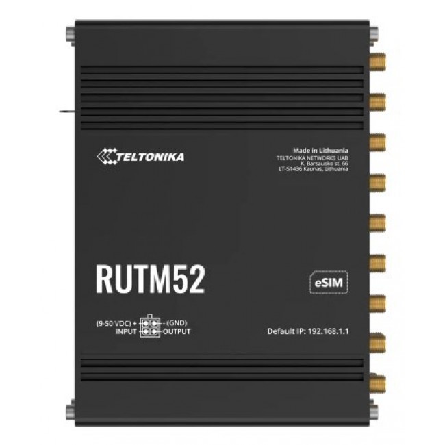 5G LTE Dual Modem Teltonika Networks RUTM52 (EU)