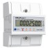 Qoltec 50980 Three-phase electronic meter with reset | DIN rail energy consumption meter | 400V | 100A | LCD | LED | 4P