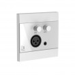 AUDAC WP205/W wall plate/switch cover White