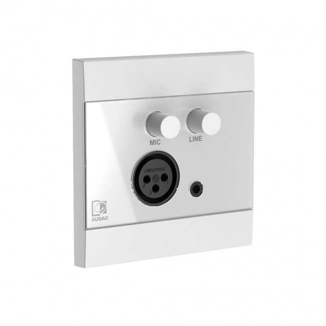 AUDAC WP205/W wall plate/switch cover White
