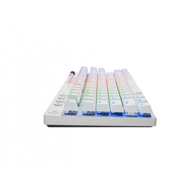 Logitech G PRO X TKL keyboard Gaming RF Wireless + Bluetooth QWERTY US International White