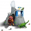 schleich Dinosaurs Volcano Expedition Base Camp
