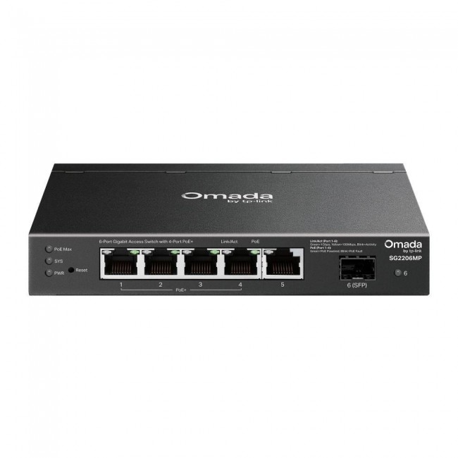 TP-Link Omada SG2206MP network switch L2 Gigabit Ethernet (10/100/1000) Power over Ethernet (PoE)