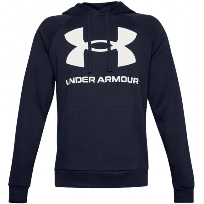 Under Armour Men's Rival Fleece Big Logo HD Navy Blue 1357093 410 Under Armour Men's Rival Fleece Big Logo HD Navy Blue 1357093 410