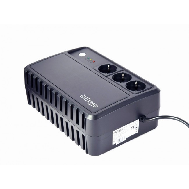 Gembird EG-UPS-3SDT600-01 uninterruptible power supply (UPS) Line-Interactive 0.6 kVA 360 W 3 AC outlet(s) Gembird EG-UPS-3SDT600-01 uninterruptible power supply (UPS) Line-Interactive 0.6 kVA 360 W 3 AC outlet(s)