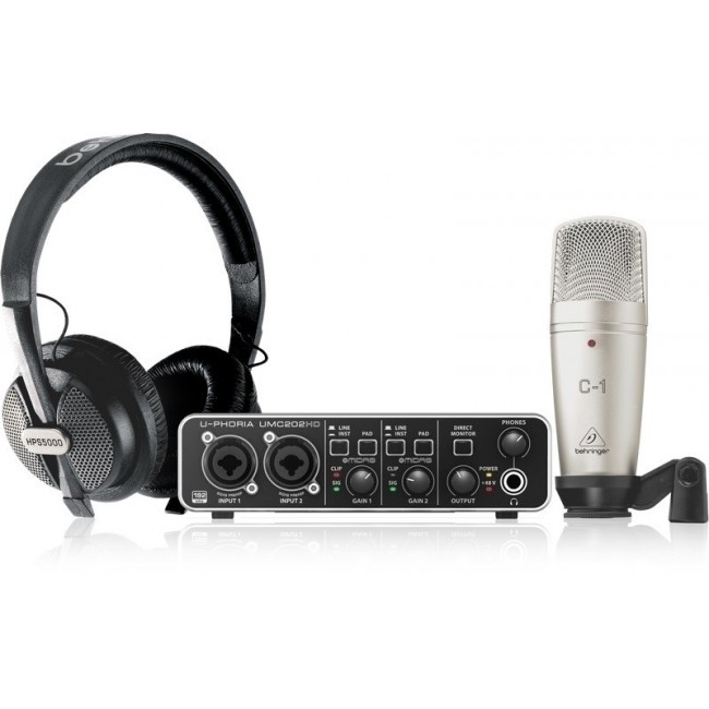 Behringer U-PHORIA STUDIO PRO - homerecording kit Behringer U-PHORIA STUDIO PRO - homerecording kit
