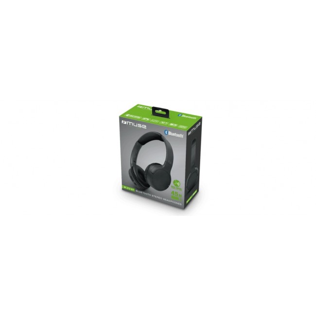 Muse M-272 BT headphones/headset Wireless Head-band Music USB Type-C Bluetooth Black Muse M-272 BT headphones/headset Wireless Head-band Music USB Type-C Bluetooth Black