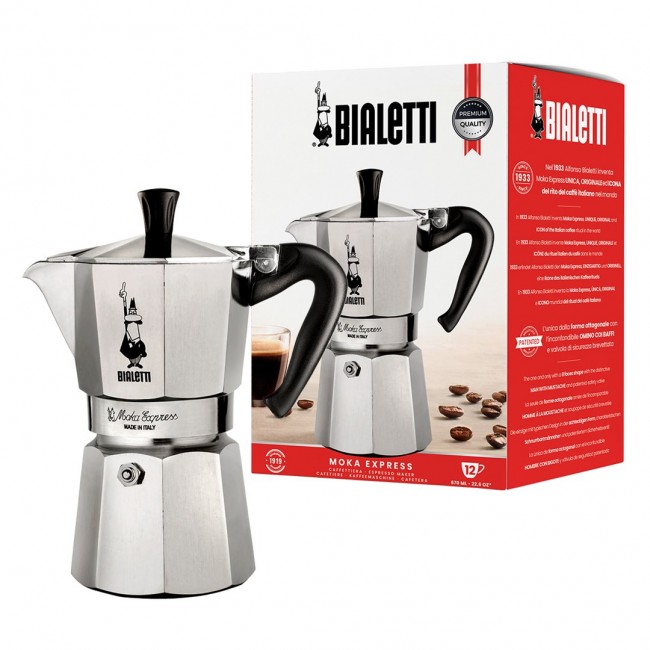 Bialetti Moka Express Moka pot 0.775 L Aluminium, Black Bialetti Moka Express Moka pot 0.775 L Aluminium, Black