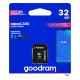 Goodram M1AA-0320R12 memory card 32 GB MicroSDHC Class 10 UHS-I Goodram M1AA-0320R12 memory card 32 GB MicroSDHC Class 10 UHS-I