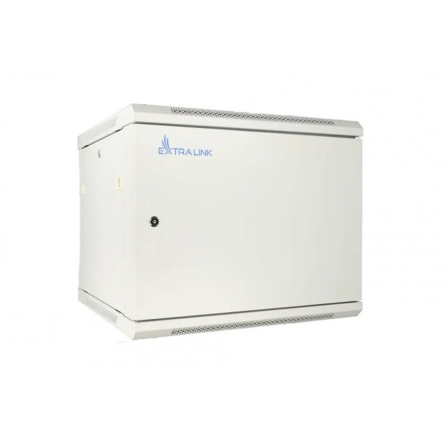 Extralink 12U 600x450 ASP Grey wall-mounted rack