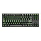 GENESIS Thor 404 TKL keyboard Gaming USB QWERTY US International Black