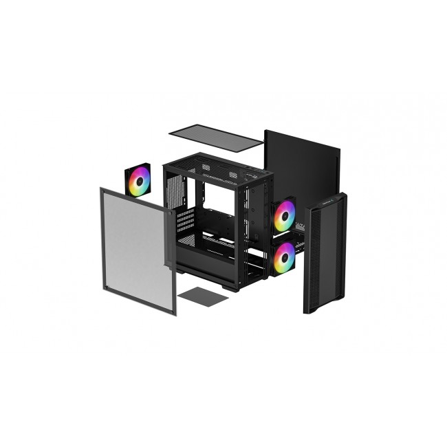 DeepCool CC360 ARGB Mini Tower Black