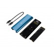 NATEC RHINO M.2 NVME LITE EXTERNAL SSD ENCLOSURE USB-C 3.2 GEN 2 HORIZON BLUE