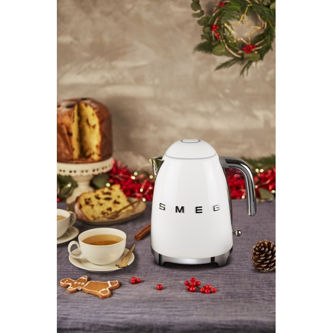 Smeg KLF03WHEU Electric kettle 1.7 l 2400 W White