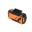 Extralink RADIO AWARYJNE SOLARNE Z KORBKA DYNAMO POWERBANK 4000MAH Z LATARKA SOS SR-4000 Portable Analog Black, Orange