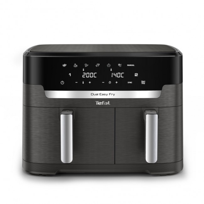 Tefal Easy Fry Dual XXL EY942HE0 fryer Double 11 L Stand-alone 2020 W Hot air fryer Grey