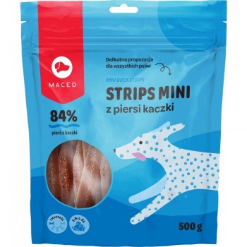 MACED Mini ducks strips - Dog treat - 500g