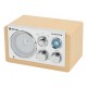 Denver TR-63LW radio Personal Analog Bamboo, Silver Denver TR-63LW radio Personal Analog Bamboo, Silver