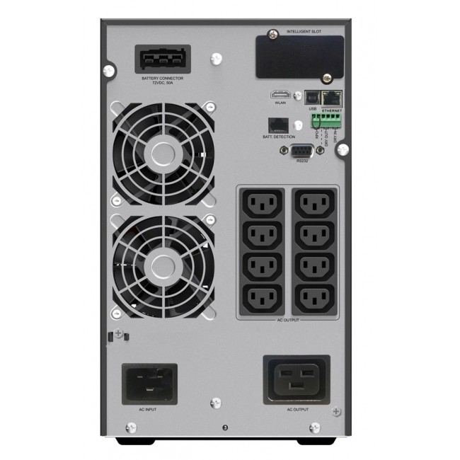 PowerWalker VFI 3000 ICT IoT Double-conversion (Online) 3 kVA 3000 W 9 AC outlet(s) PowerWalker VFI 3000 ICT IoT Double-conversion (Online) 3 kVA 3000 W 9 AC outlet(s)