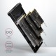 Axagon EEM2-UB2 storage drive enclosure SSD enclosure Black M.2